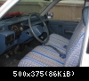 Inside of Truck When I First Got It
