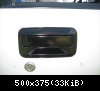 Finished Repainted Door Handle