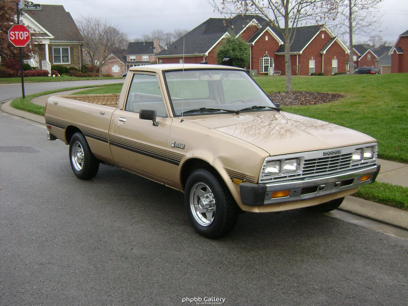 1986 Dodge Ram 50 factory stock, 72k miles