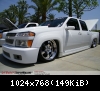Cool trucks form around the net.
