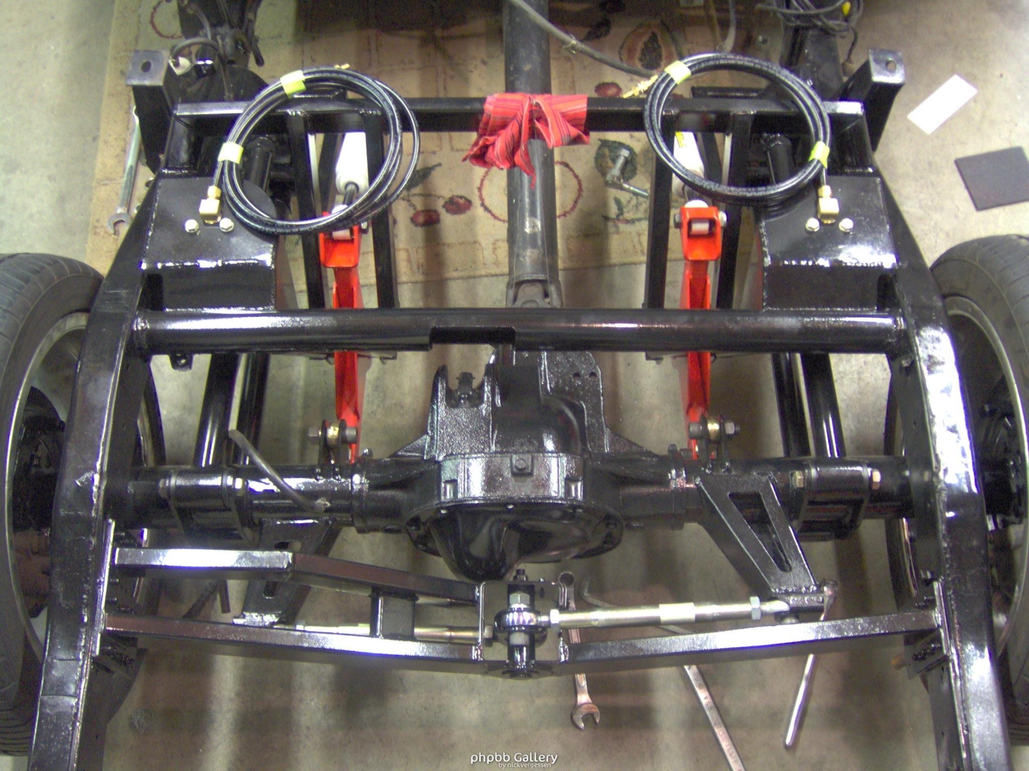 My four link set up from suicide doors
